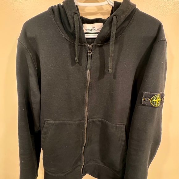 Stone Island Zip-Up Hoodie - Picture 1 of 7